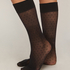 Sheer Socks Dots, Black