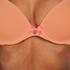 Plunge Padded Underwired Bra, Pink