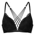 Sabrina Padded Underwired Push-Up Bra, Black