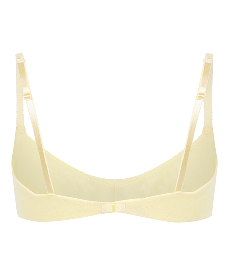 Pointelle Bralette, Yellow