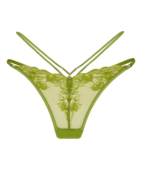 Highleg Thong Zara, Green