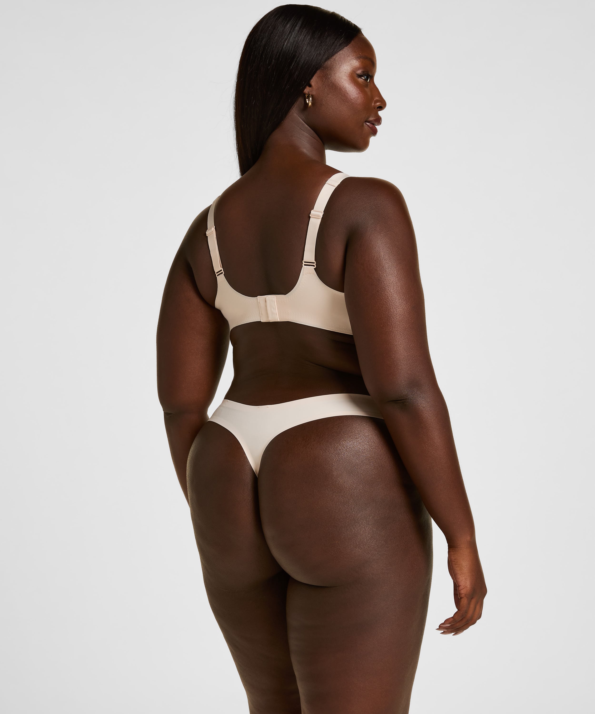 Super Comfort Thong, Beige, main