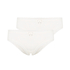3-pack Georgia Cotton Brazilian shorts, White