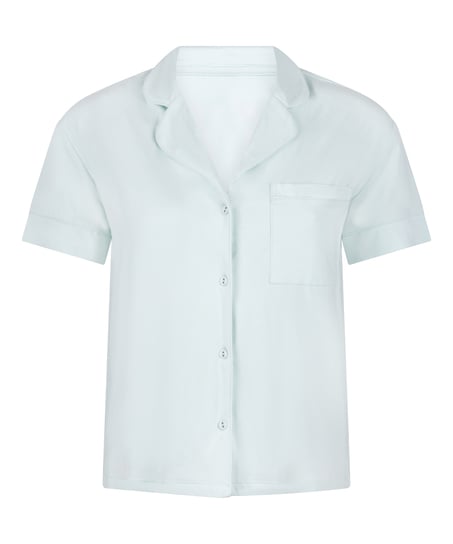 Essential Jersey Short-Sleeved Jacket, Blue