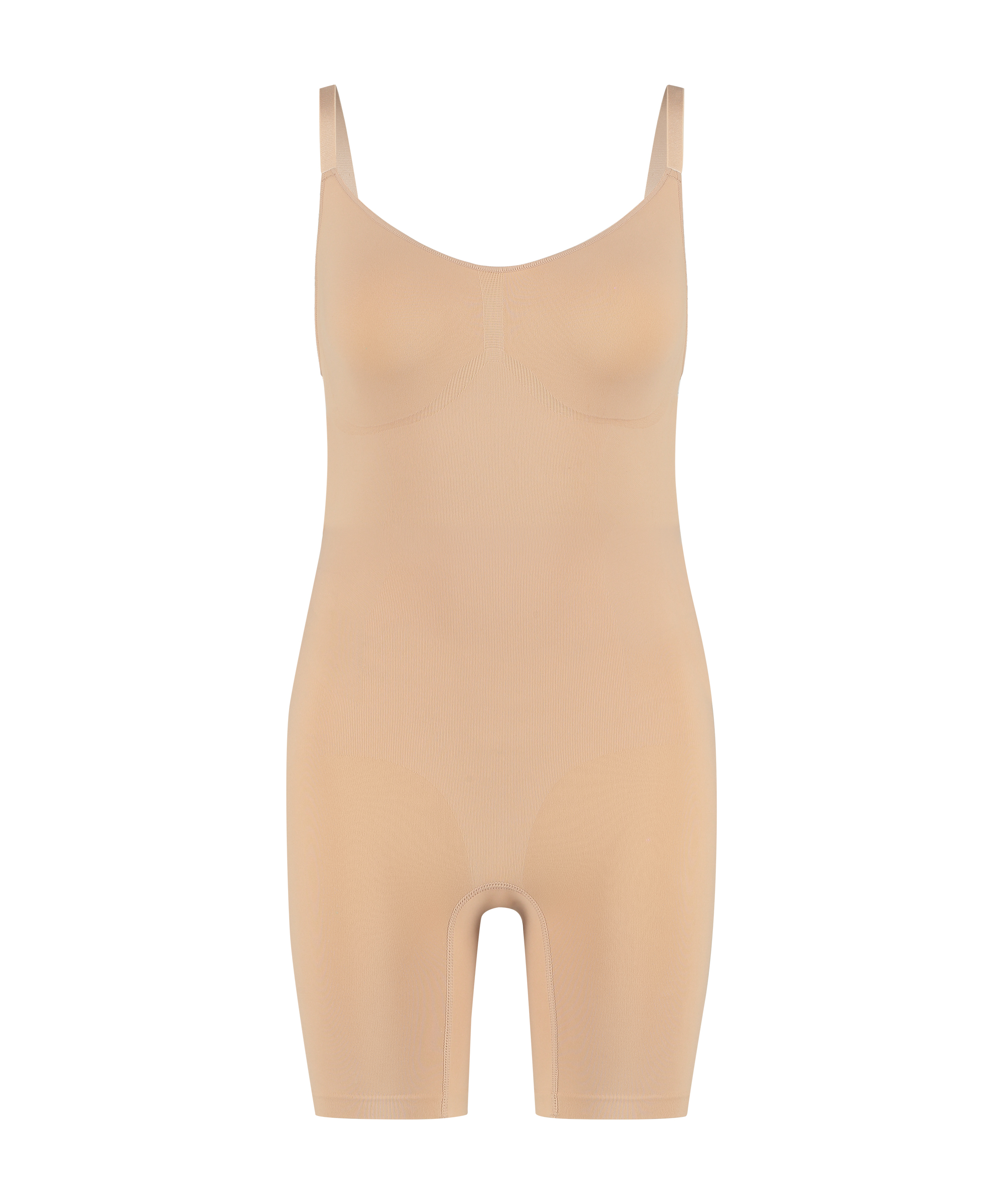 Seamless Enhancing Thigh Slimmer Body, Beige, main