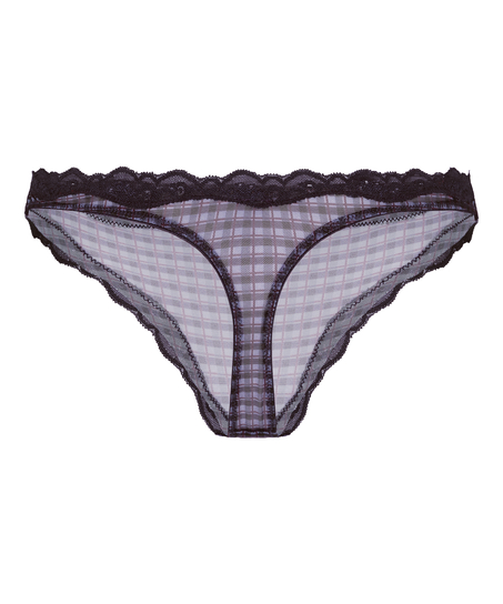 Liz Highleg Thong, Blue
