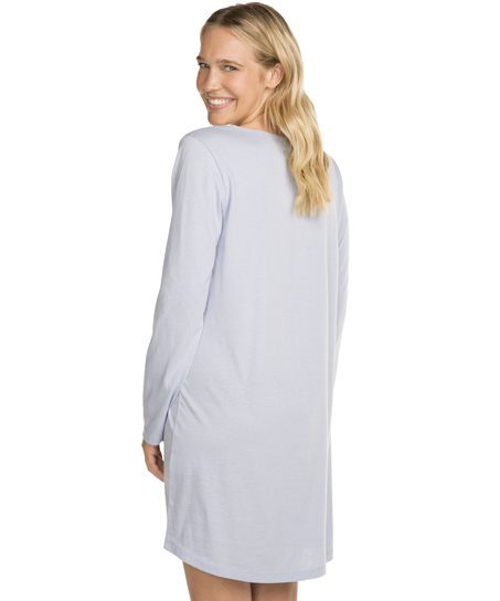 Nightie V-neck, Blue