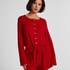 Onesie Short Jersey Rib, Red