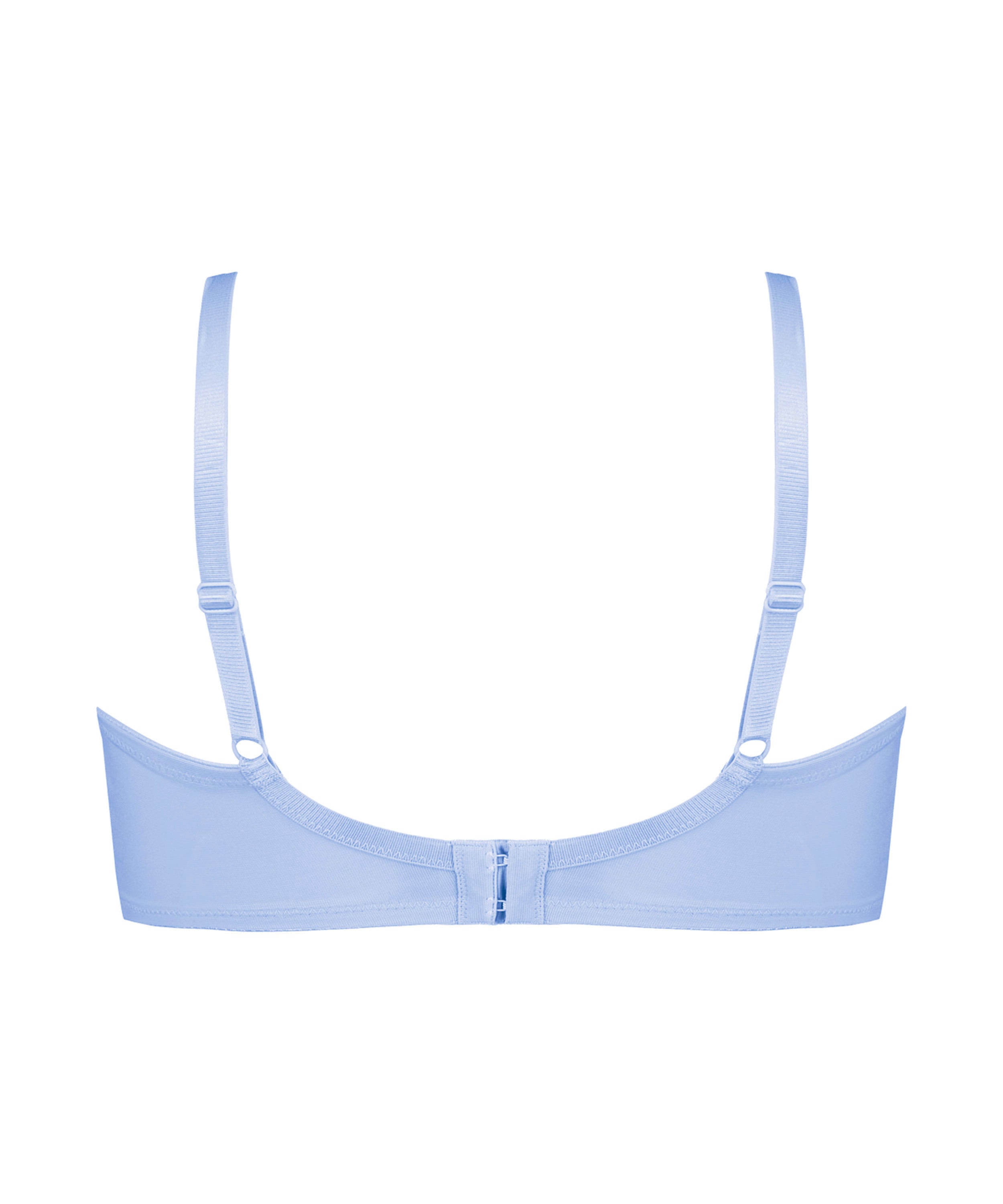 Nina Non-Padded Underwired Minimizer Bra, Blue, main