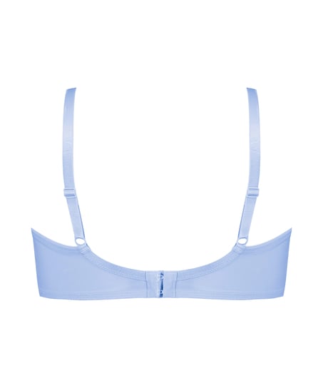Nina Non-Padded Underwired Minimizer Bra, Blue