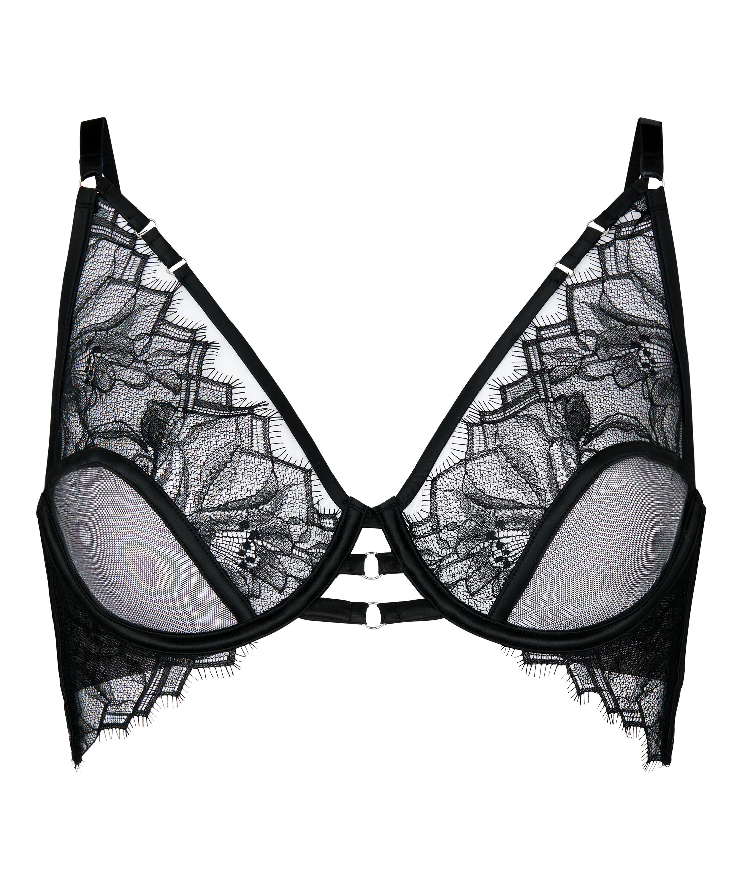 Non-Padded Underwired Bra Bea, Black