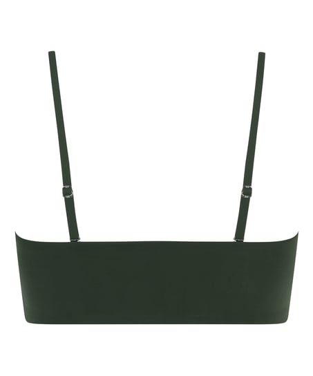 Smooth Bandeau Bralette, Green
