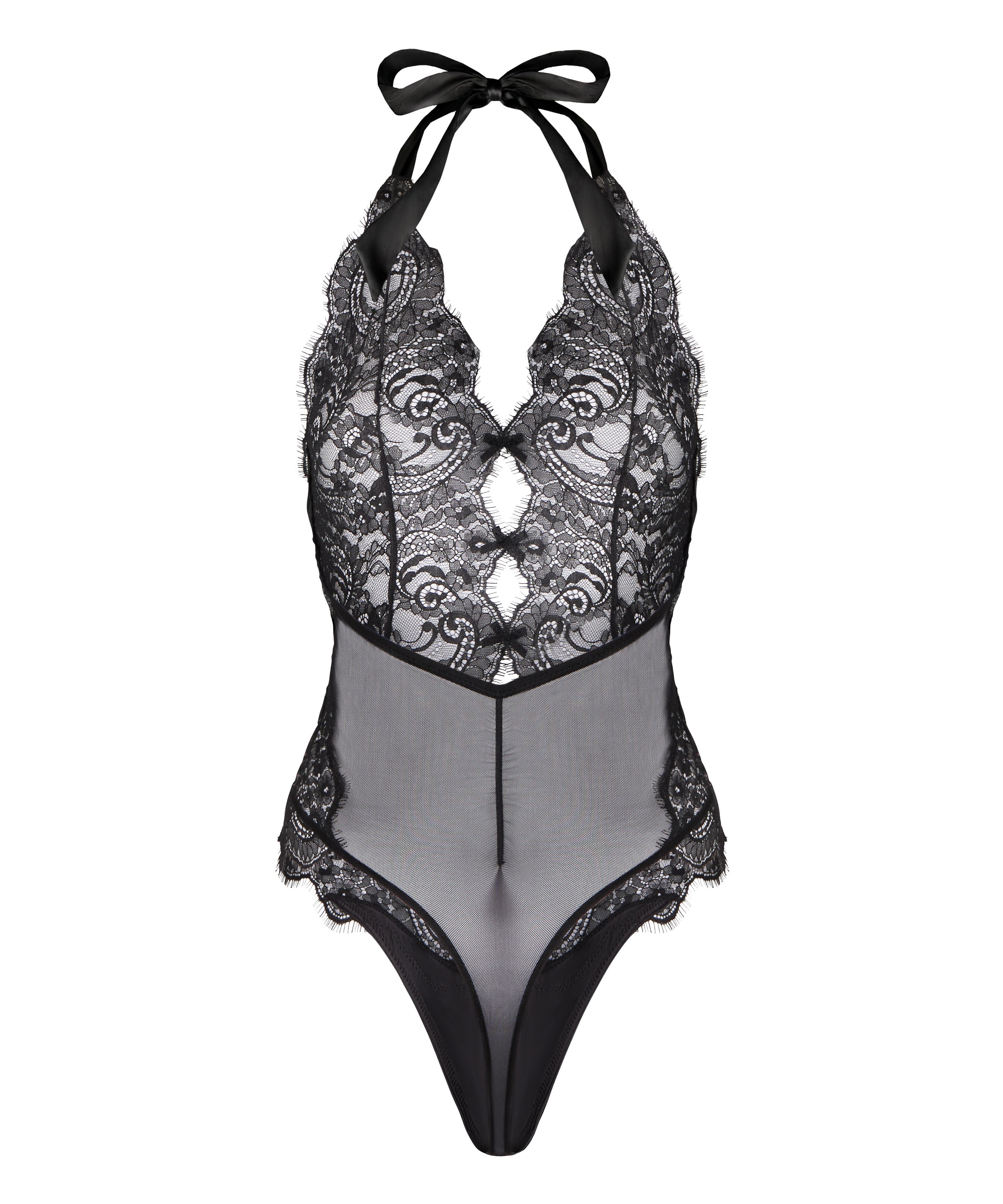 Halter Body Sylvia, Black, main