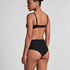 Invisible High Waist Brazilian, Black