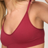 Dide Triangle Bralette, Red