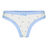 Georgia Thong, White