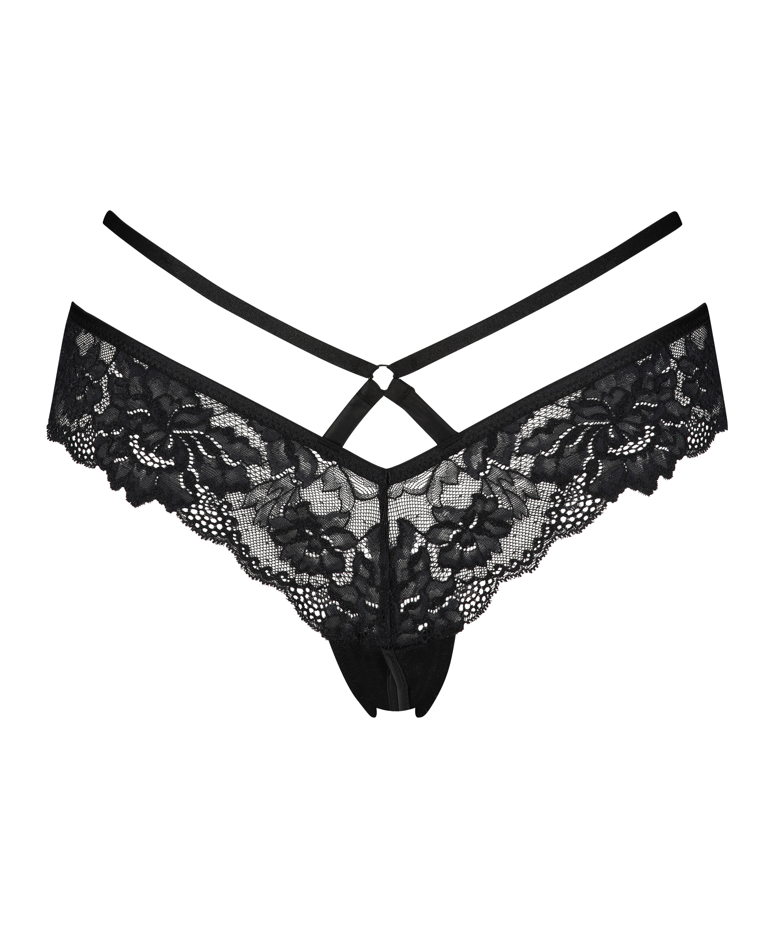 Sosha Brazilian with open crotch, Black, main