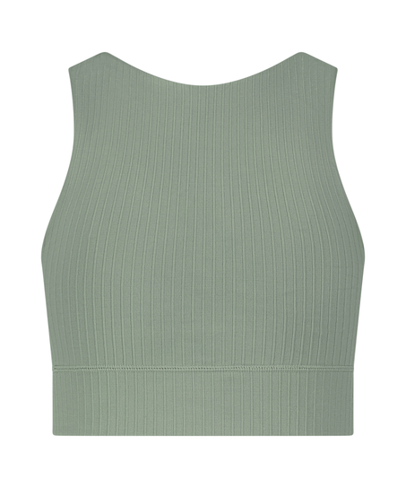 HKMX Seamless Sports Bra, Green