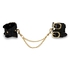 Metal Studs Wrist Cuffs, Black