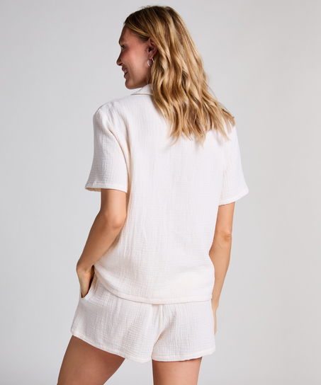 Muslin Short, White