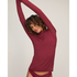 super soft Turtleneck shirt with Cashmere, Red