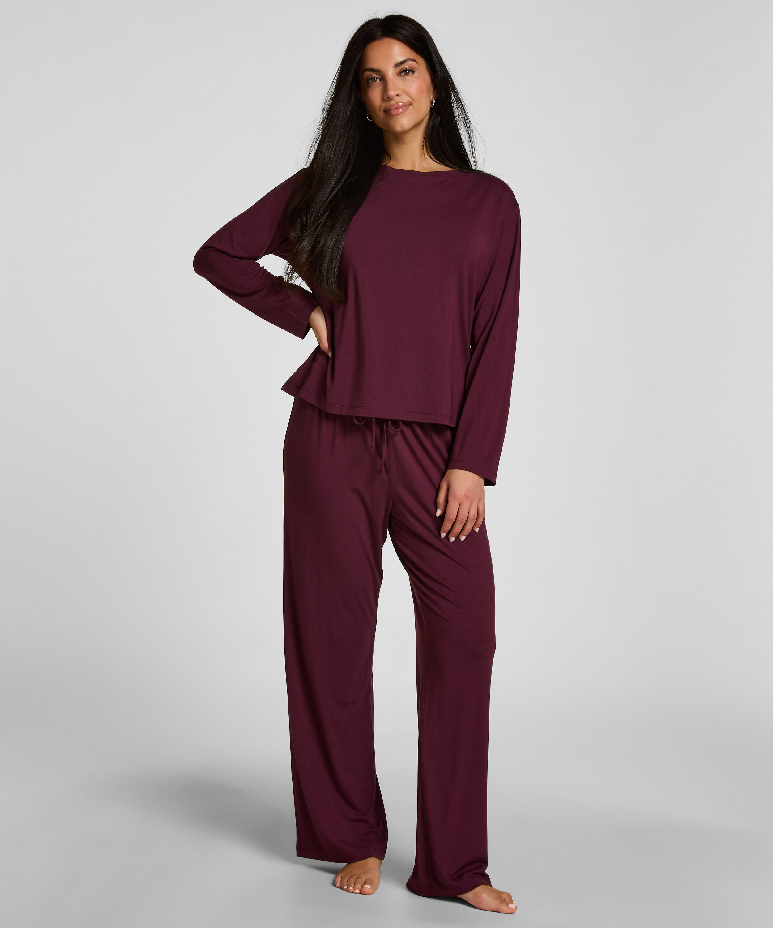 Essential Jersey Pants, Purple
