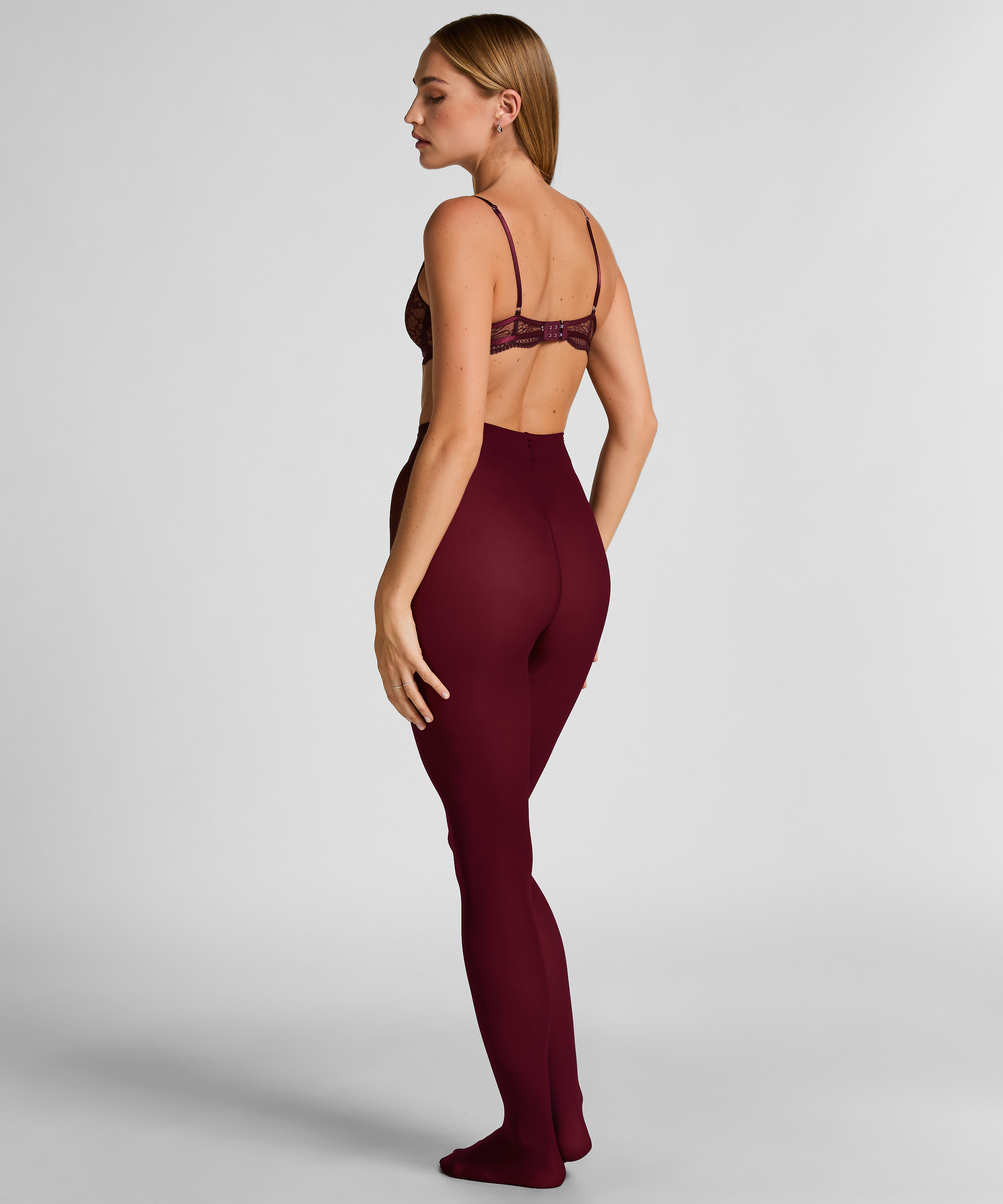 Tights 50 Denier Velvet Touch, Purple, main