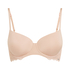 Angie Padded Underwired Bra, Beige