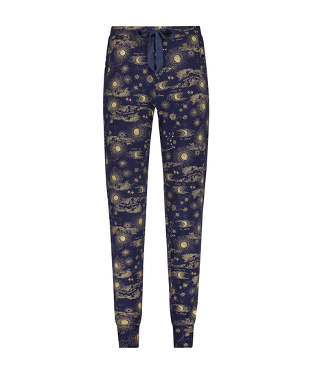 Tall Pyjama pants Jersey, Blue