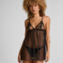 Hilton Babydoll, Black