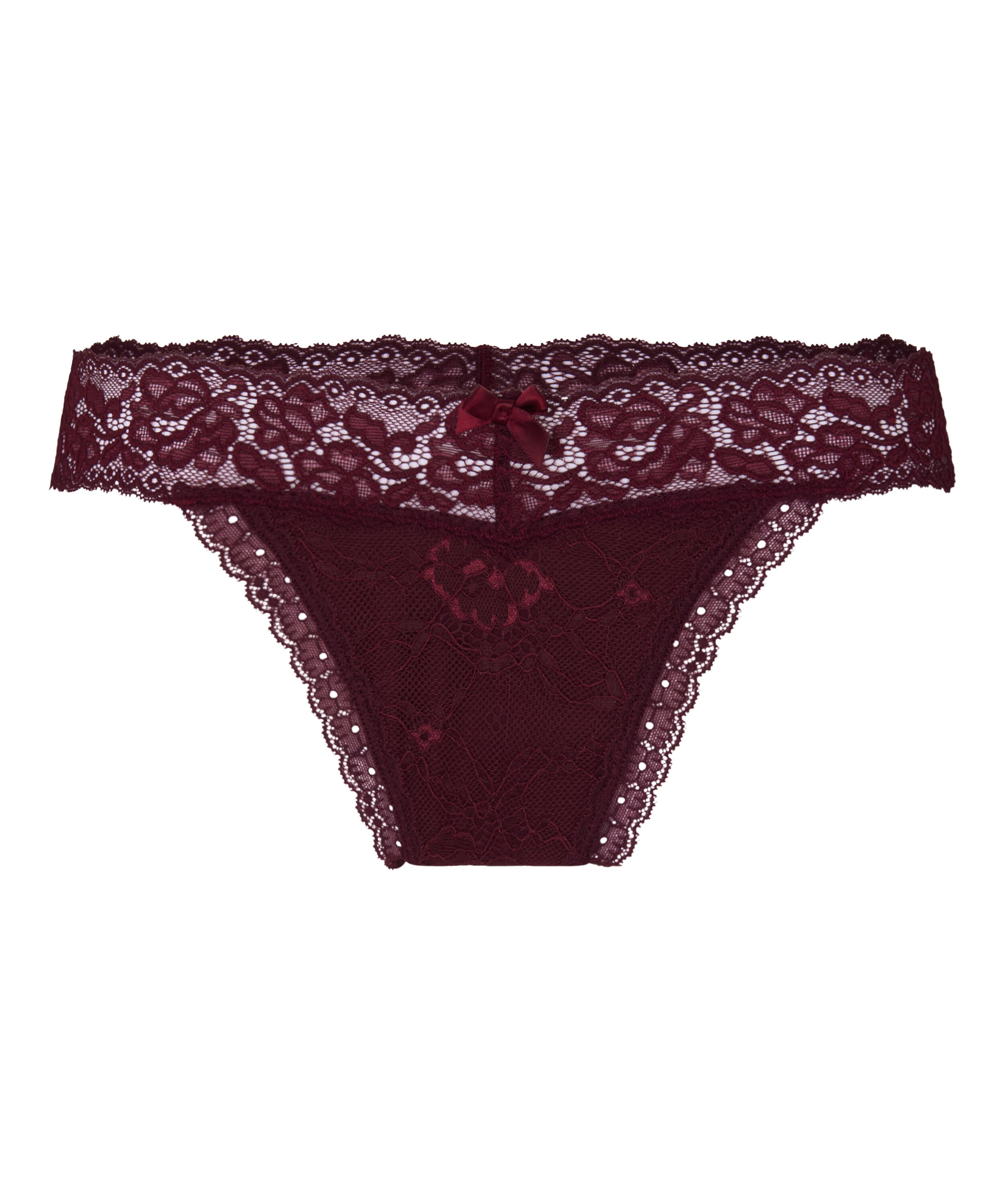 Madison Extra Low Thong, Purple