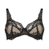 Daisy Non-Padded Underwired Bra, Black