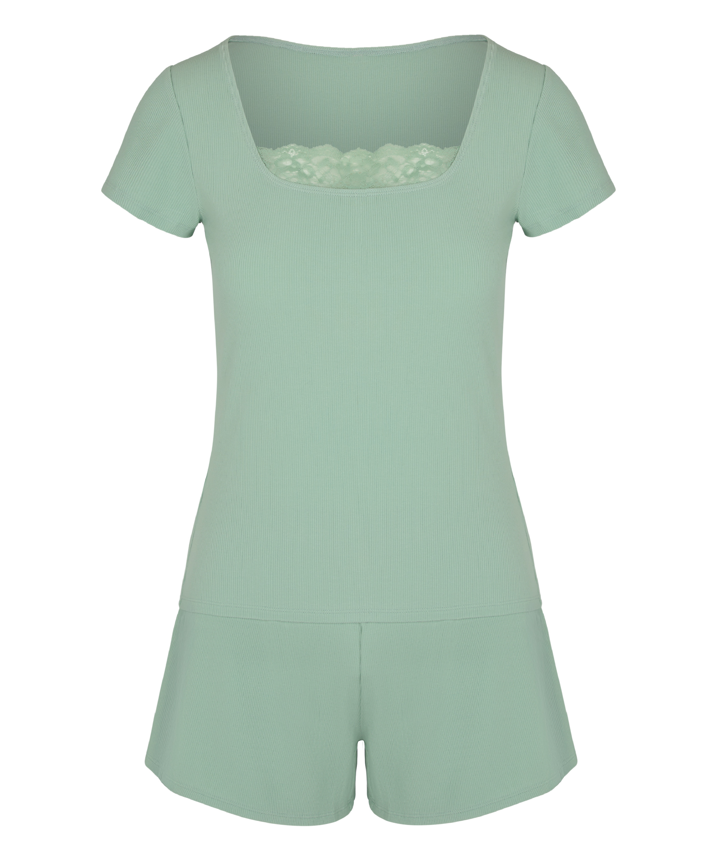 Pyjama Set , Green, main