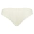 Invisible Lace Back Brazilian, White