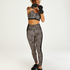 HKMX High Waisted Sports Leggings, Gray