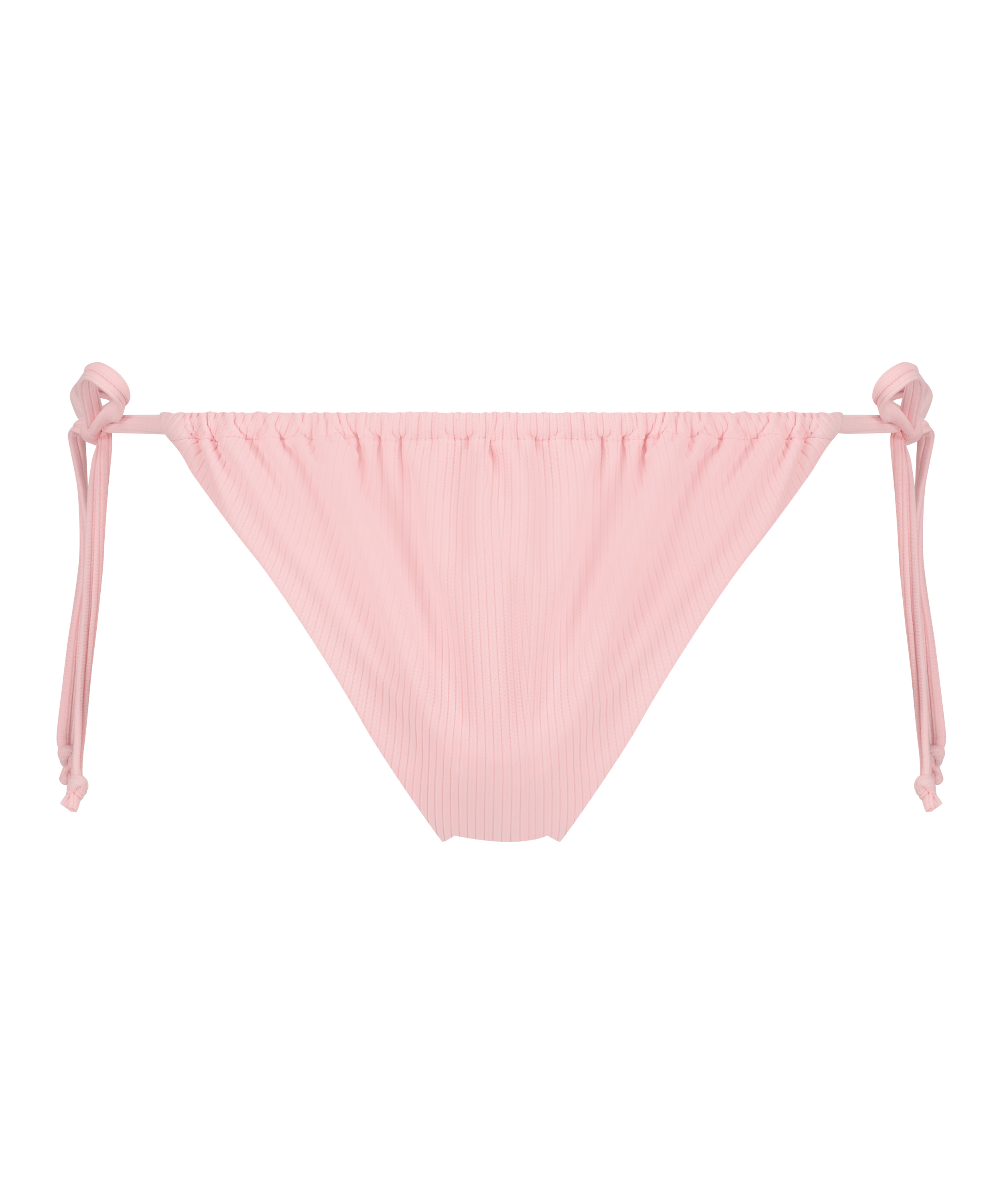 Texture high-cut bikini bottoms, Pink, main