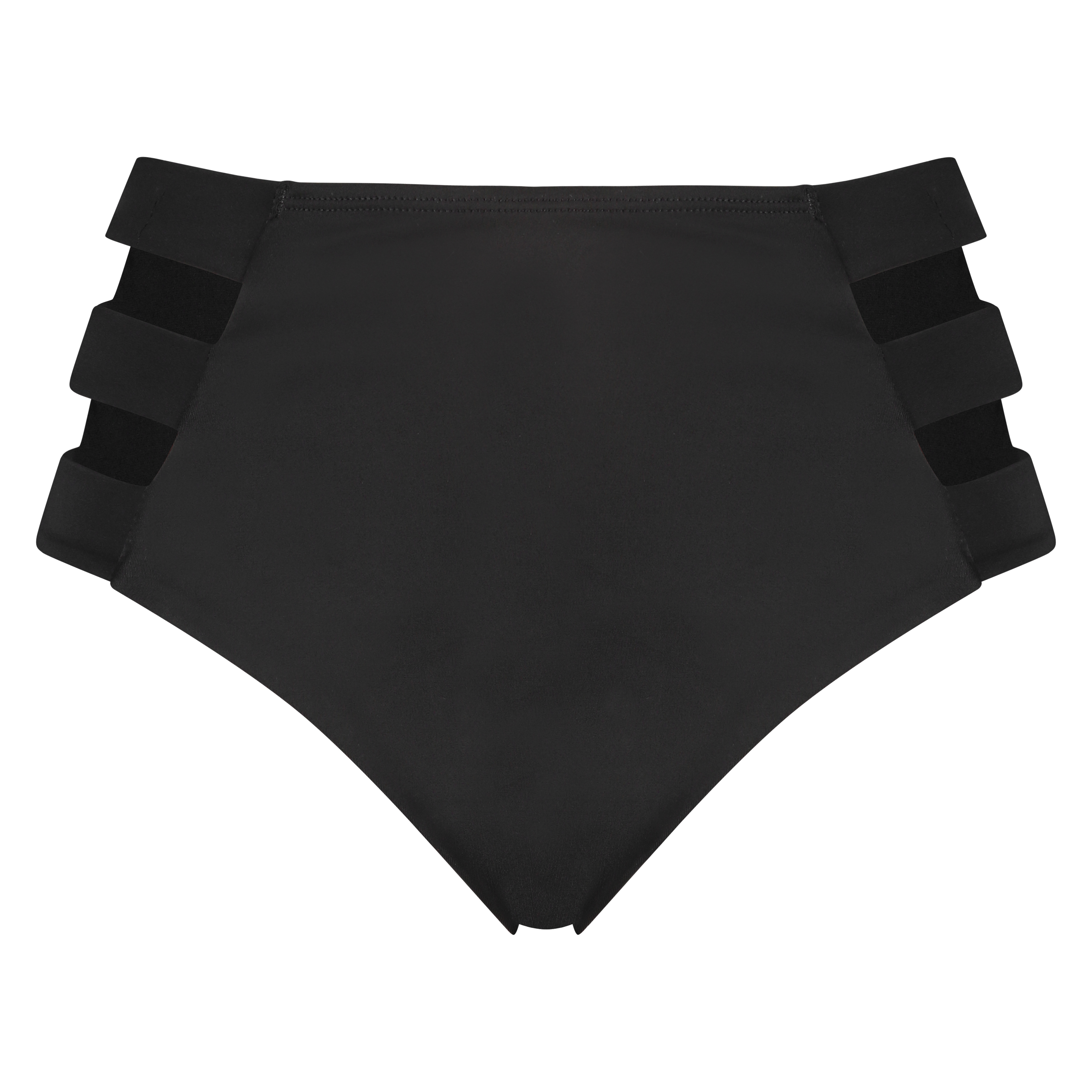 Sunset Dream High Bikini Bottoms, Black, main