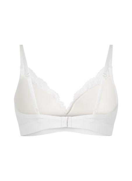 Sophie Padded Non-Underwired Bra, White