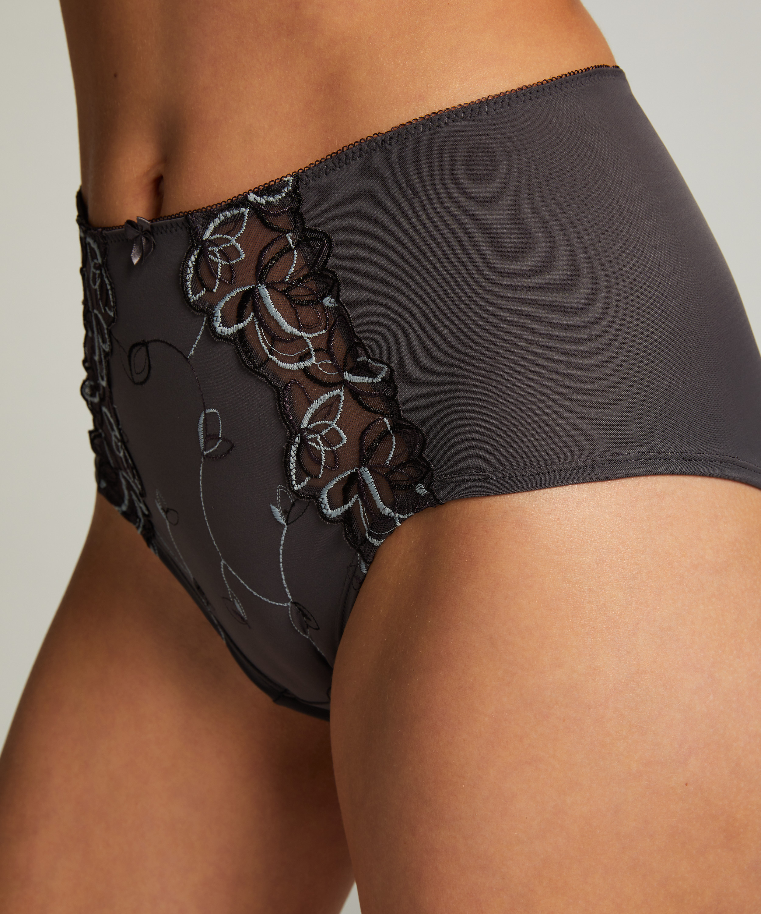 Diva High Boxer, Gray, main