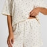 Pyjama Set Cotton Jersey Short, White