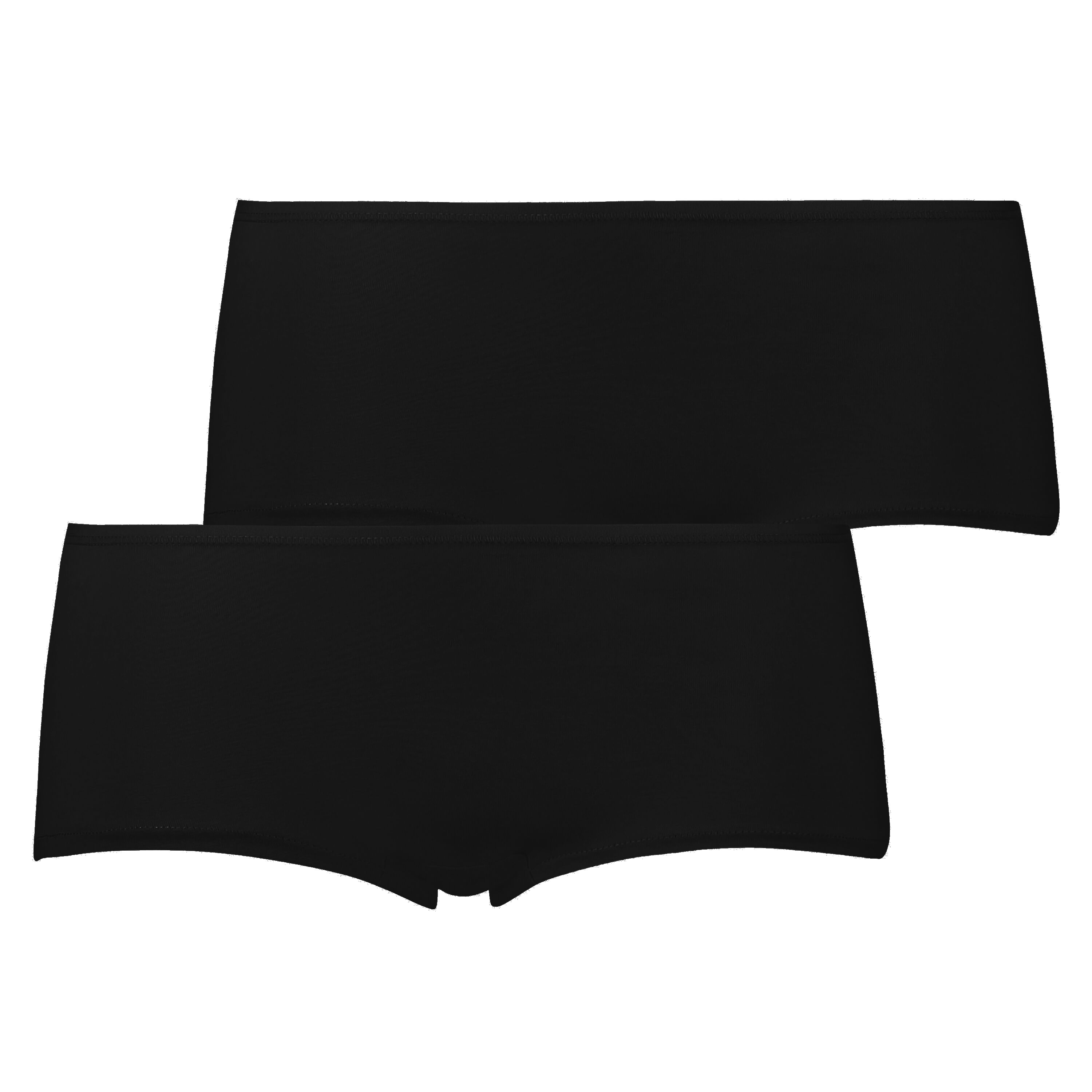2 Cotton Boxers Kim, Black