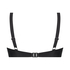 Luxe Non-Padded Underwired Bikini Top, Black
