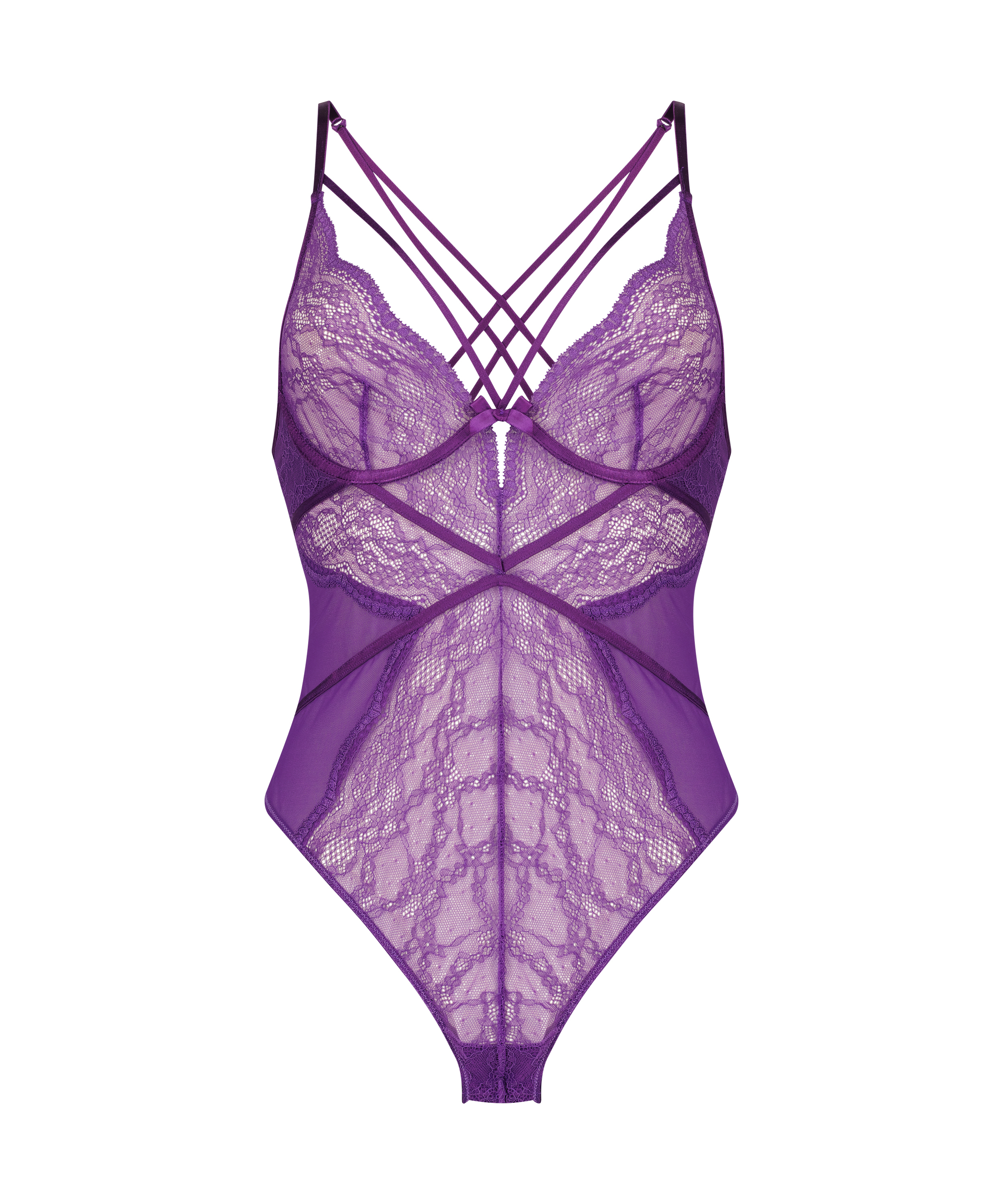 Isabelle Non-Padded Underwired Body, Purple, main