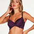Sienna Unpadded Underwired Bra, Purple