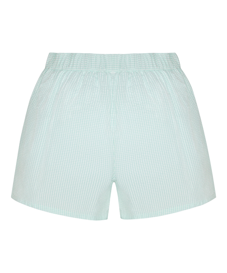 Pyjama Short Seersucker, Blue