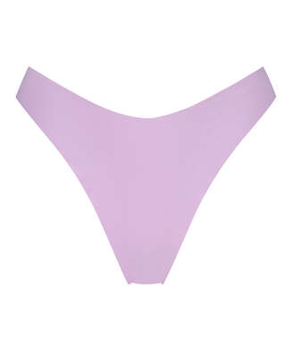 High-cut invisible thong, Purple