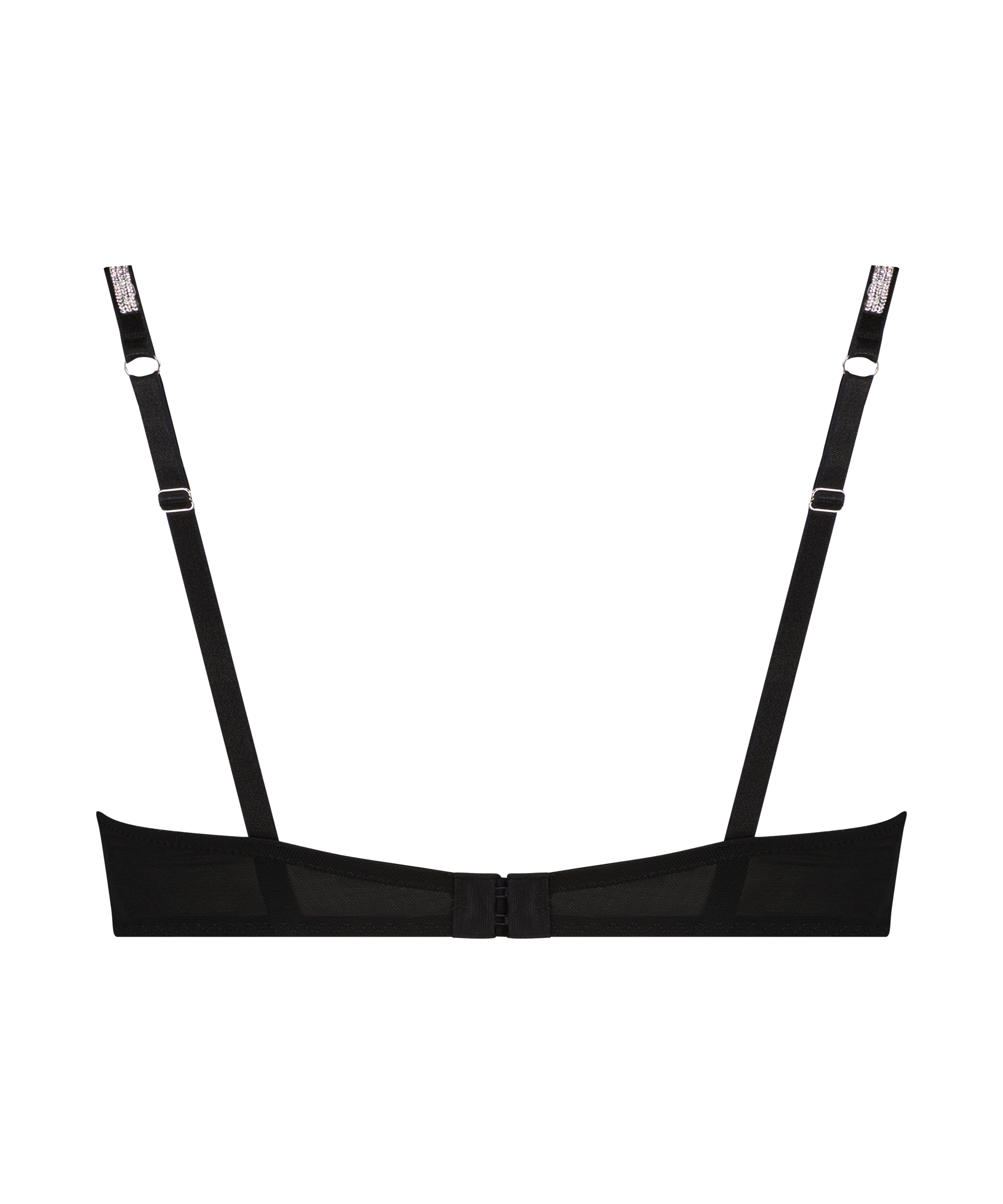 Beth Padded Underwired Bra, Black, main