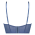 Lotta Padded Push-Up Longline Underwired Bra, Blue