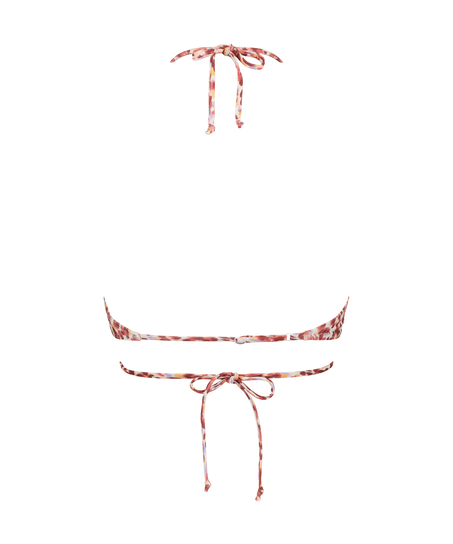 Tobago Triangle Bikini Top, White