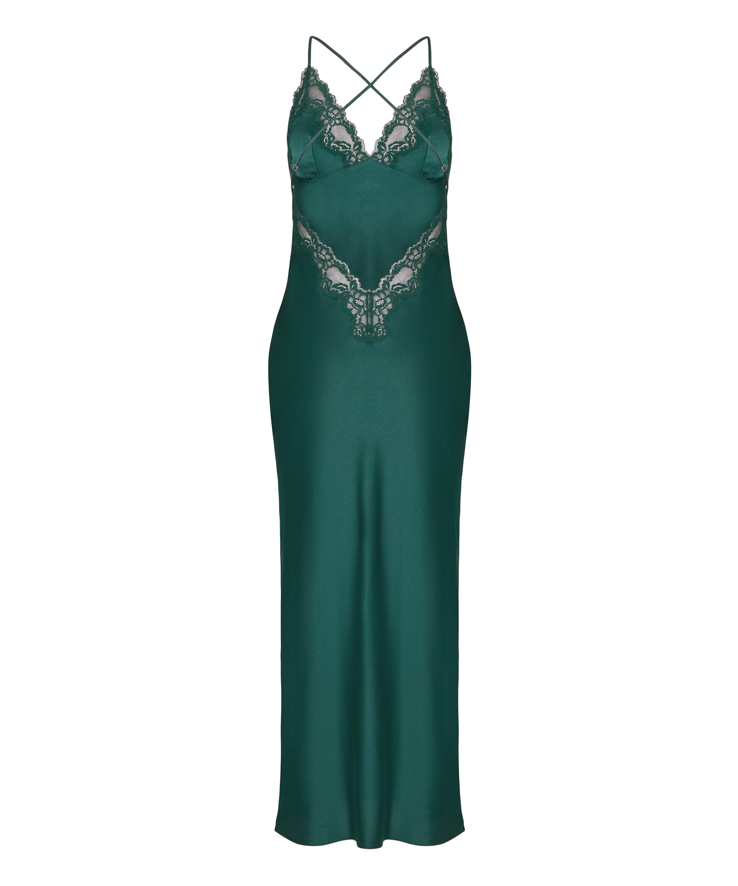 Mya Slipdress, Green, main